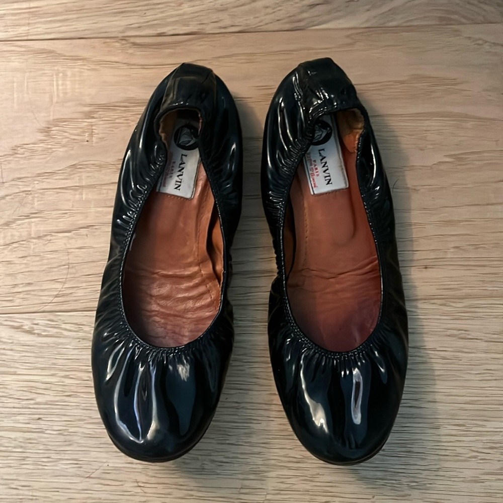 Vintage Lanvin ballet flats